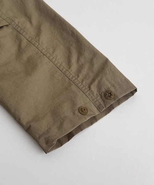 CANAL JEAN(キャナルジーン)の「choice_cnl フィッシングジャケット(ノーカラージャケット・レディース・ベージュ・ONE SIZE)」の21枚目の写真