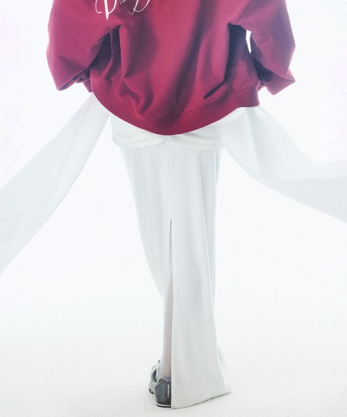 SCULPTOR（スカルプター）の「Shirring Layered Maxi Skirt/シャーリングレイヤードマキシスカート（スカート・レディース・ホワイト/グレー/ブラック・SMALL/MEDIUM）」の20枚目の写真