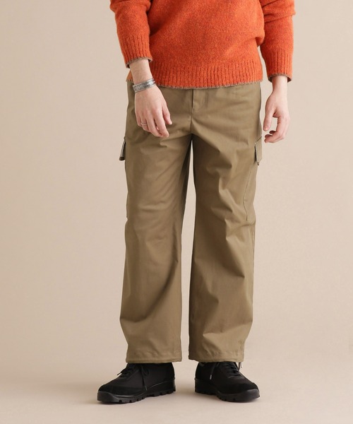 Apo(s)ture(アポスチャー)の「LUCAS-002/サテンストレッチカーゴパンツ(カーゴパンツ・メンズ・ブラック/ネイビー/モカ/ベージュ・XS/S/M/L/XL)」の1枚目の写真