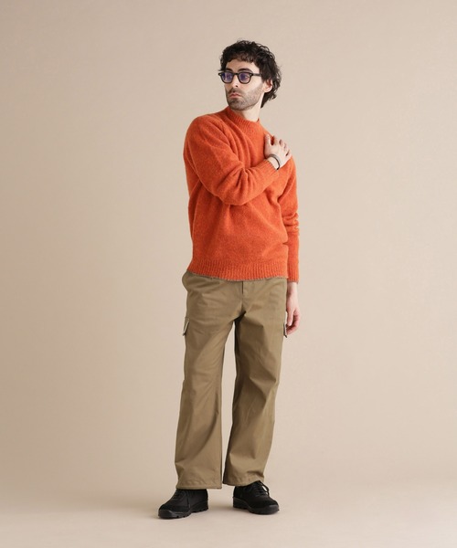 Apo(s)ture(アポスチャー)の「LUCAS-002/サテンストレッチカーゴパンツ(カーゴパンツ・メンズ・ブラック/ネイビー/モカ/ベージュ・XS/S/M/L/XL)」の21枚目の写真
