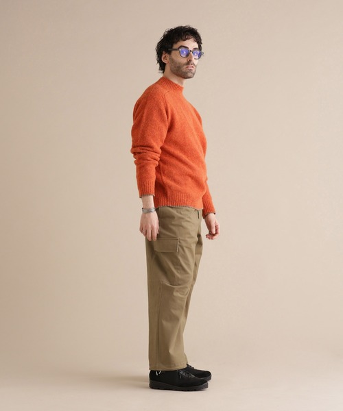 Apo(s)ture(アポスチャー)の「LUCAS-002/サテンストレッチカーゴパンツ(カーゴパンツ・メンズ・ブラック/ネイビー/モカ/ベージュ・XS/S/M/L/XL)」の22枚目の写真