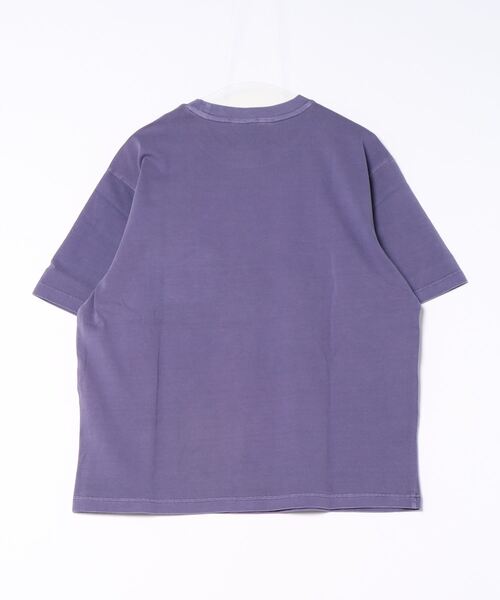 BEN DAVIS/PROJECT LINE(ベンデイビスプロジェクトライン)の「《BEN DAVIS PROJECT LINE》PIGMENT POCKET T-SHIRTS(Tシャツ/カットソー・メンズ・パープル/レッド/グレー・MEDIUM/LARGE/X-LARGE)」の5枚目の写真