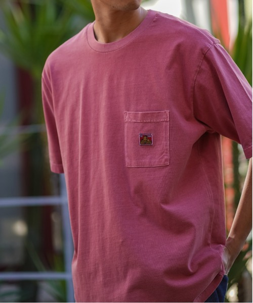 《BEN DAVIS PROJECT LINE》PIGMENT POCKET T-SHIRTS（Tシャツ/カットソー）｜BEN DAVIS/PROJECT LINE（ベンデイビスプロジェクトライン）