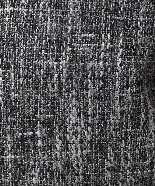 GALLEST（ギャレスト）の「◆カラーツィードジャケット（ノーカラージャケット・レディース・グリーン系その他5/ブラック系3・38/34）」の10枚目の写真