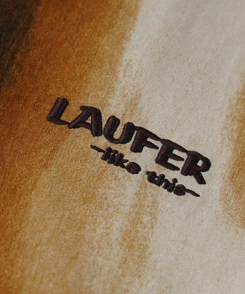 【Laufer】ムラ染めオープンカラー半袖シャツ / Mura Dyed Open Collar Short Sleeve Shirt(シャツ/ブラウス)|Laufer(ロイファー) 【Laufer】ムラ染めオープンカラー半袖シャツ / Mura Dyed Open Collar Short Sleeve Shirt(シャツ/ブラウス)|Laufer(ロイファー)
