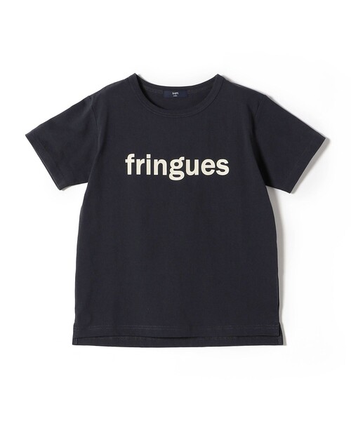 SHIPS Colors（シップス カラーズ）の「SHIPS Colors:FRINGUES ロゴ プリント TEE◇（Tシャツ/カットソー・レディース・オフホワイト/ホワイト/ピンク/ダークグレー・ONE SIZE）」の7枚目の写真