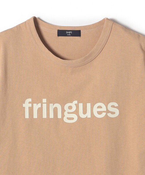 SHIPS Colors（シップス カラーズ）の「SHIPS Colors:FRINGUES ロゴ プリント TEE◇（Tシャツ/カットソー・レディース・オフホワイト/ホワイト/ピンク/ダークグレー・ONE SIZE）」の10枚目の写真