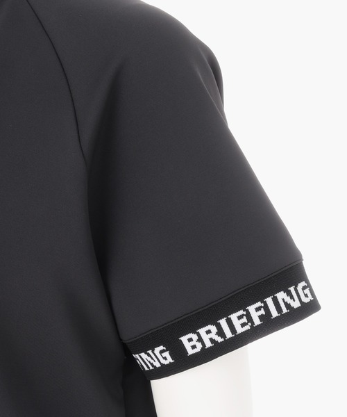 BRIEFING（ブリーフィング）の「【ブリーフィングゴルフ】WOMENS LOGO BACK RIB HIGH NECK ONE PIECE／ウイメンズロゴバックリブハイネックワンピース（ワンピース・レディース・ブラック/ネイビー・M/S）」の9枚目の写真