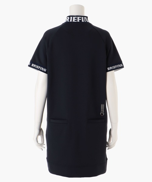 BRIEFING（ブリーフィング）の「【ブリーフィングゴルフ】WOMENS LOGO BACK RIB HIGH NECK ONE PIECE／ウイメンズロゴバックリブハイネックワンピース（ワンピース・レディース・ブラック/ネイビー・M/S）」の14枚目の写真