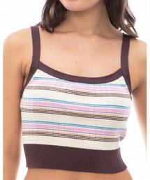 RVCA レディース TATUM SWEATER TANK タンクトップ 【2024年夏モデル】/ルーカリブニットタンク