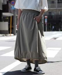 【GENUINE DICKIES/ジェニュインディッキーズ】ドロストギャザースカート(クイックドライ)