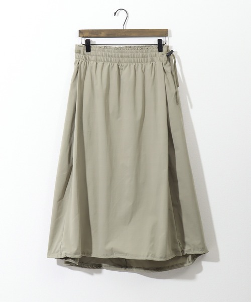 Dickies(ディッキーズ)の「【GENUINE DICKIES/ジェニュインディッキーズ】ドロストギャザースカート(クイックドライ)(スカート・レディース・ベージュ/スミクロ/ライトカーキ/ダークネイビー・M/L)」の21枚目の写真