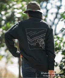 tシャツ 「TETERA/テテラ」AMAMI ＆WINDY LS T-SH / プリントデザイン ロングスリーブ Tシャツ tete21-027 レデ TETERA tシャツ 「TETERA/テテラ」AMAMI ＆WINDY LS T-SH