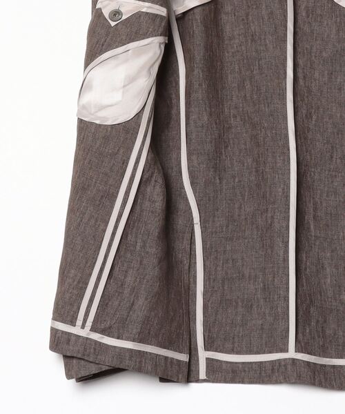 【リネン100％】EMPORIO ARMANI エンポリオ アルマーニテーラード EMPORIO ARMANI (エンポリオアルマーニ) - テーラードジャケット