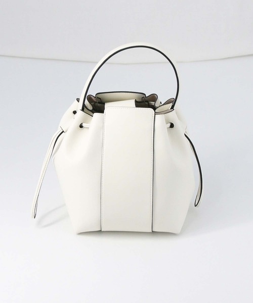 Gready Brilliant（グレディブリリアン）の「ラウンドワンハンドルバッグ（ハンドバッグ・レディース・イエロー/オフホワイト・FREE）」の12枚目の写真