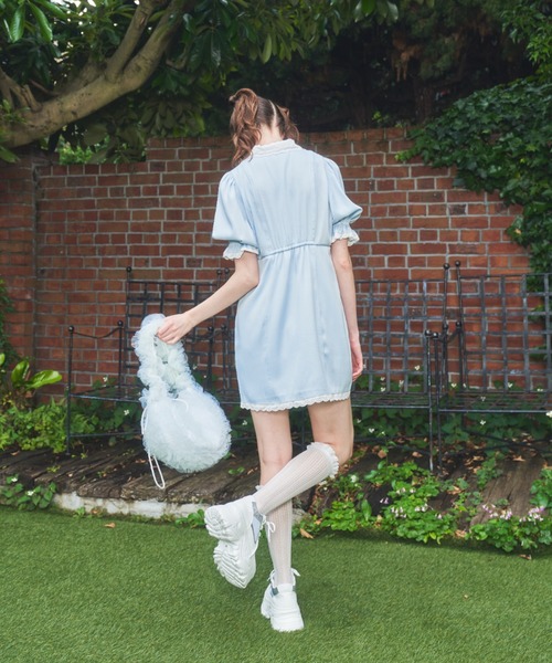 Lovilyn（ラヴィリン）の「マルチウェイチュールバッグ（ショルダーバッグ・レディース・ブルー/ホワイト/ピンク・FREE）」の14枚目の写真