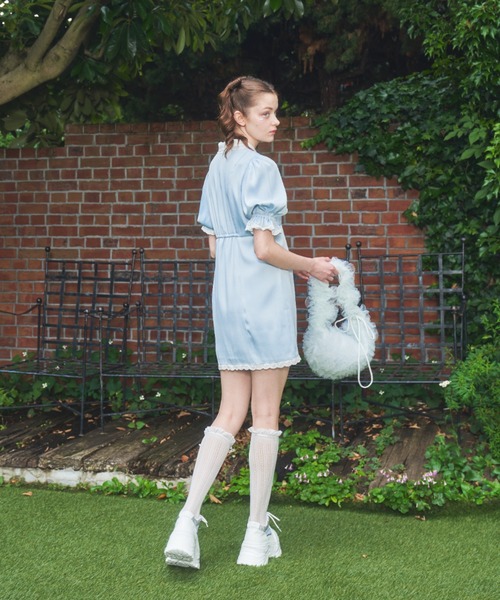 Lovilyn（ラヴィリン）の「マルチウェイチュールバッグ（ショルダーバッグ・レディース・ブルー/ホワイト/ピンク・FREE）」の13枚目の写真