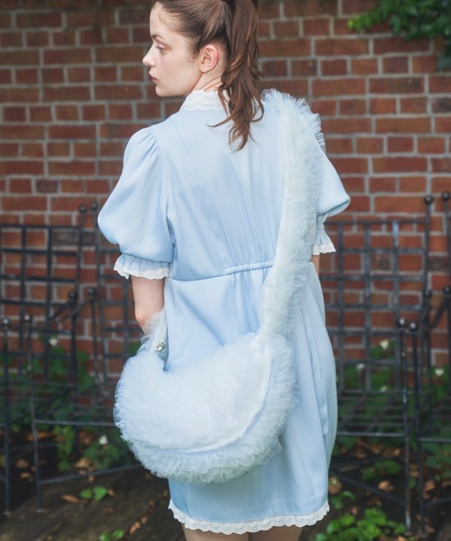 Lovilyn（ラヴィリン）の「マルチウェイチュールバッグ（ショルダーバッグ・レディース・ブルー/ホワイト/ピンク・FREE）」の6枚目の写真