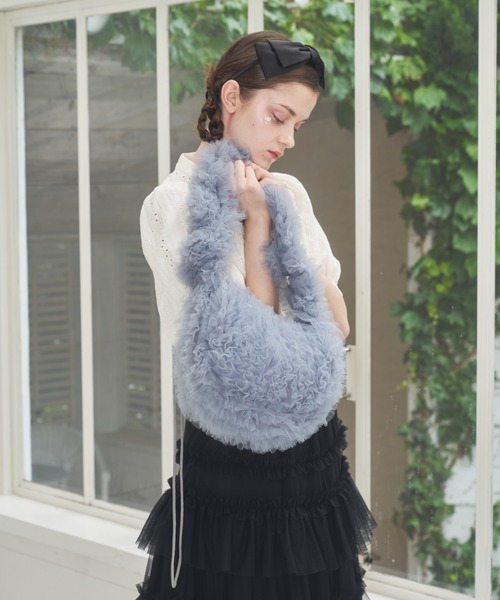 Lovilyn（ラヴィリン）の「マルチウェイチュールバッグ（ショルダーバッグ・レディース・ブルー/ホワイト/ピンク・FREE）」の21枚目の写真