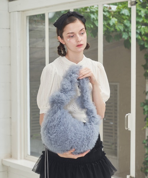 Lovilyn（ラヴィリン）の「マルチウェイチュールバッグ（ショルダーバッグ・レディース・ブルー/ホワイト/ピンク・FREE）」の22枚目の写真