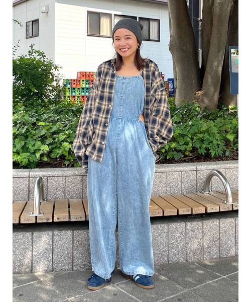 Ungrid デニム　オーバー Ungrid ジーンズ デニム デニムパンツ ウエストデザインルーズ