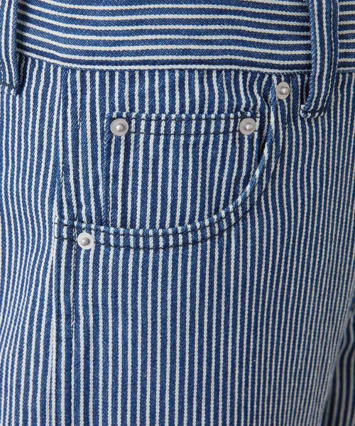 GALLARDAGALANTE（ガリャルダガランテ）の「ルーズヒッコリーパンツ（その他パンツ・レディース・ネイビー・1/0）」の22枚目の写真