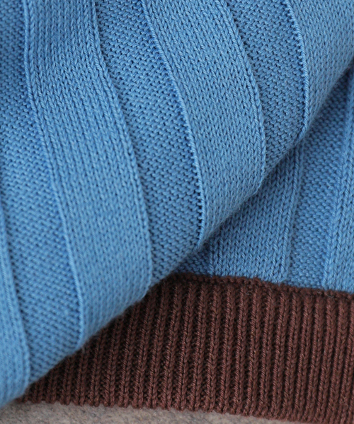 Spick & Span(スピックアンドスパン)の「Uhr / ウーア Rib Knit Bra 24SSUHR-KT388(ブラジャー・レディース・ブルー/ブラウン・FREE)」の12枚目の写真