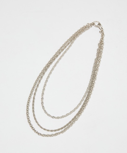 JUNRED（ジュンレッド）の「ital. from JUNRed / 2way triple wallet chain（ウォレットチェーン・メンズ・シルバー・FREE）」の2枚目の写真