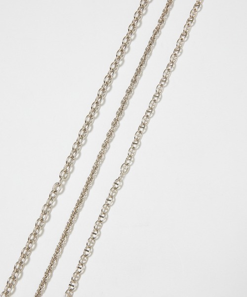 JUNRED（ジュンレッド）の「ital. from JUNRed / 2way triple wallet chain（ウォレットチェーン・メンズ・シルバー・FREE）」の5枚目の写真