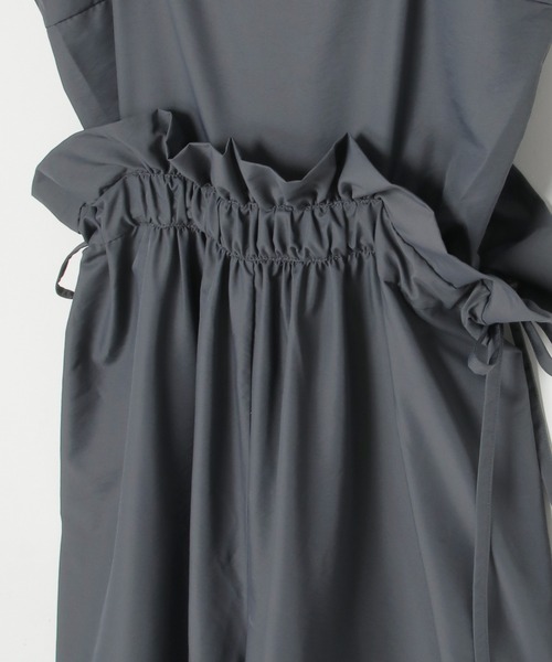 chanchanNixnut 22AW サロペット (92) セール】シャーリングサロペット（サロペット/オーバーオール