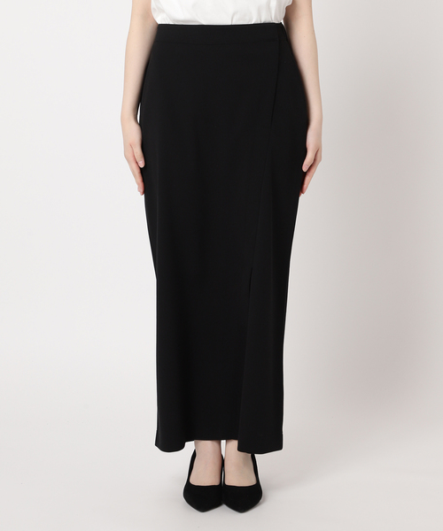 JOURNAL STANDARD（ジャーナルスタンダード）の「パーフェクトジャージーラップタイトスカート（スカート・レディース・チャコールグレー/ブラック・FREE）」の16枚目の写真