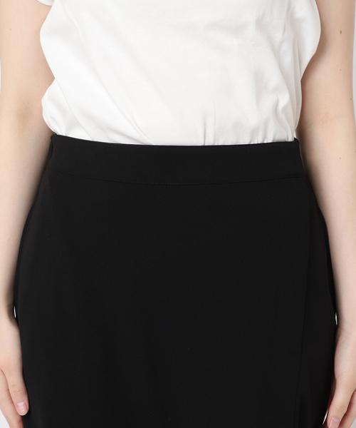 JOURNAL STANDARD（ジャーナルスタンダード）の「パーフェクトジャージーラップタイトスカート（スカート・レディース・チャコールグレー/ブラック・FREE）」の19枚目の写真