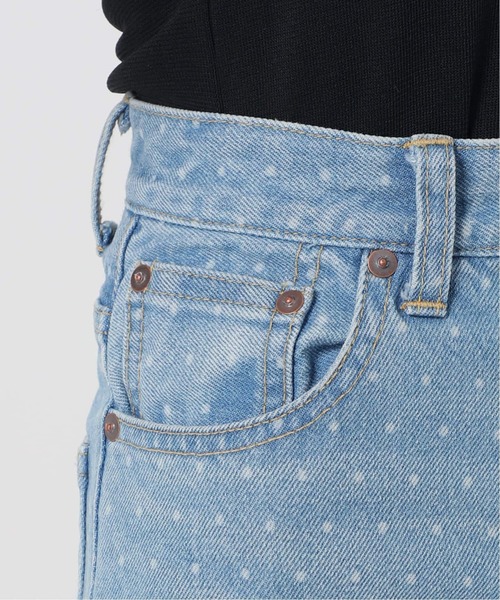 【美品】エディットフォールル ドット　デニム　34 EDIT. FOR LULU（エディットフォールル）の「《追加》ドットハイ