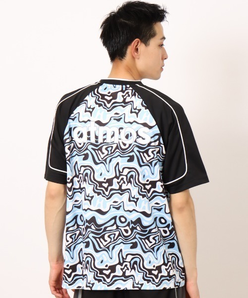 atmos(アトモス)の「atmos Camo Pattern Soccer Jersey / アトモス カモ パターン サッカー ジャージ(ジャージ・メンズ・ブラック・XXL/XL/L/M/S)」の4枚目の写真