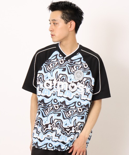 atmos(アトモス)の「atmos Camo Pattern Soccer Jersey / アトモス カモ パターン サッカー ジャージ(ジャージ・メンズ・ブラック・XXL/XL/L/M/S)」の11枚目の写真