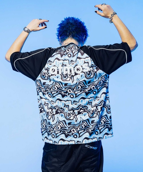 atmos(アトモス)の「atmos Camo Pattern Soccer Jersey / アトモス カモ パターン サッカー ジャージ(ジャージ・メンズ・ブラック・XXL/XL/L/M/S)」の7枚目の写真