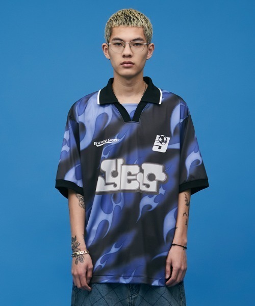 [YESEYESEE]★24SS★韓国人気★Y.E.S Baseball Jersey YESEYESEE（イエスアイシー）の「Y.E.S Baseball Jersey
