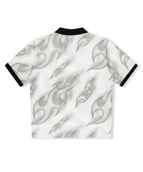 さらに100円引き◆YESEYESEE◆Y.E.S Flame Football Jersey 210.jpg