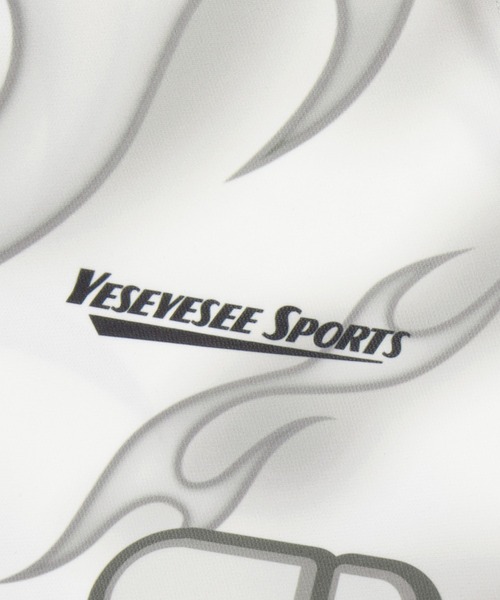 さらに100円引き◆YESEYESEE◆Y.E.S Flame Football Jersey YESEYESEE Y.E.S Flame Football Jersey