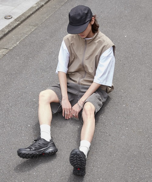 WEGO（ウィゴー）の「WEGO/リラックスイージーショーツ（チノパンツ・メンズ・ホワイト/ダークグレー/ライトインディゴブルー/オリーブ/ブラック/ベージュ/グレー系その他/レッド系その他/ブルー系その他・SMALL/MEDIUM/LARGE）」の19枚目の写真