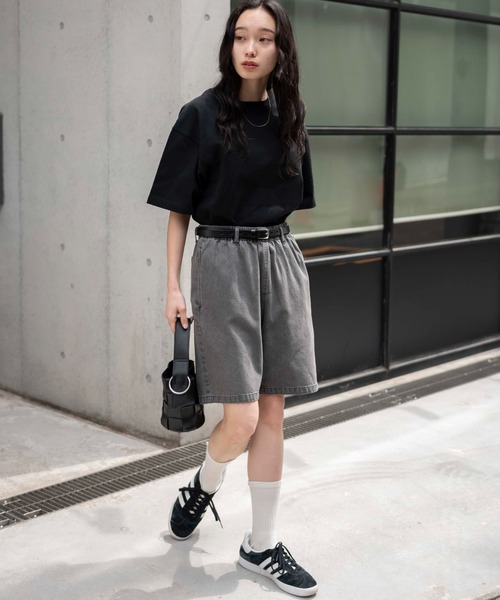 WEGO（ウィゴー）の「WEGO/リラックスイージーショーツ（チノパンツ・メンズ・ホワイト/ダークグレー/ライトインディゴブルー/オリーブ/ブラック/ベージュ/グレー系その他/レッド系その他/ブルー系その他・SMALL/MEDIUM/LARGE）」の18枚目の写真