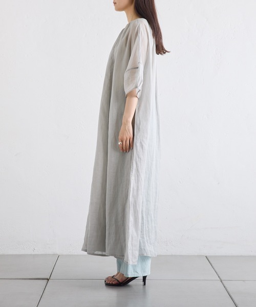 PUAL CE CIN（ピュアルセシン）の「ラミーワンピース（ワンピース・レディース・ブルー/ライトグレー/ブラック・FREE）」の20枚目の写真