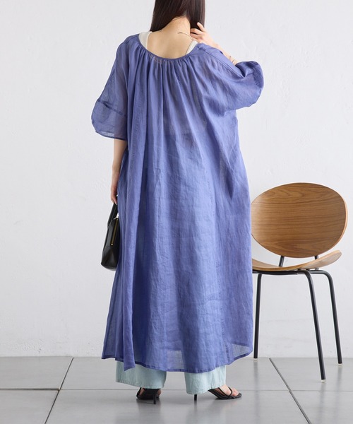 PUAL CE CIN（ピュアルセシン）の「ラミーワンピース（ワンピース・レディース・ブルー/ライトグレー/ブラック・FREE）」の13枚目の写真