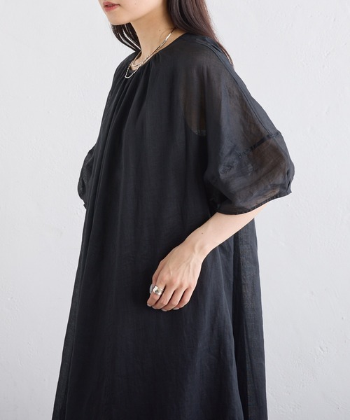 PUAL CE CIN（ピュアルセシン）の「ラミーワンピース（ワンピース・レディース・ブルー/ライトグレー/ブラック・FREE）」の18枚目の写真