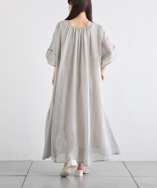 PUAL CE CIN（ピュアルセシン）の「ラミーワンピース（ワンピース・レディース・ブルー/ライトグレー/ブラック・FREE）」の10枚目の写真