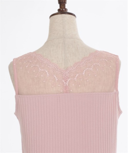 最新入荷商品一覧 | セール】吸水速乾レースタンク（タンクトップ）｜axes femme トップス