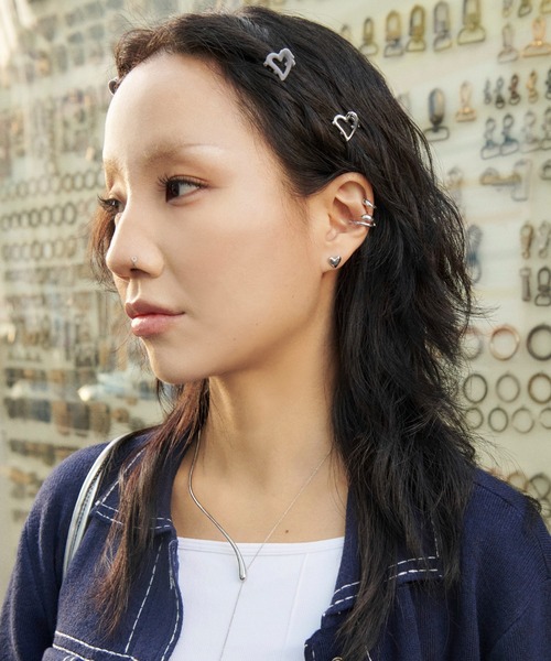 GOLDY（ゴールディ）の「タイニー ハート ピアス（ピアス（両耳用）・レディース・ピンク系その他/シルバー/ゴールド・FREE）」の5枚目の写真