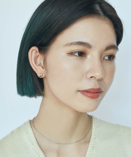 GOLDY（ゴールディ）の「タイニー ハート ピアス（ピアス（両耳用）・レディース・ピンク系その他/シルバー/ゴールド・FREE）」の9枚目の写真