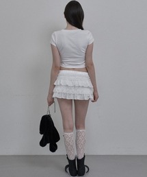 ★SETUP-EXE★TUTU MIX SKIRT PANTS / CAMO★正規品/韓国送料込 MUSINSA | SETUPEXE TUTU MIX SKRIT PANTS / BLACK