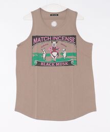 【チャイハネ】マッチ香プリントMEN'Sタンクトップ